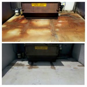 Rust removal from Concrete