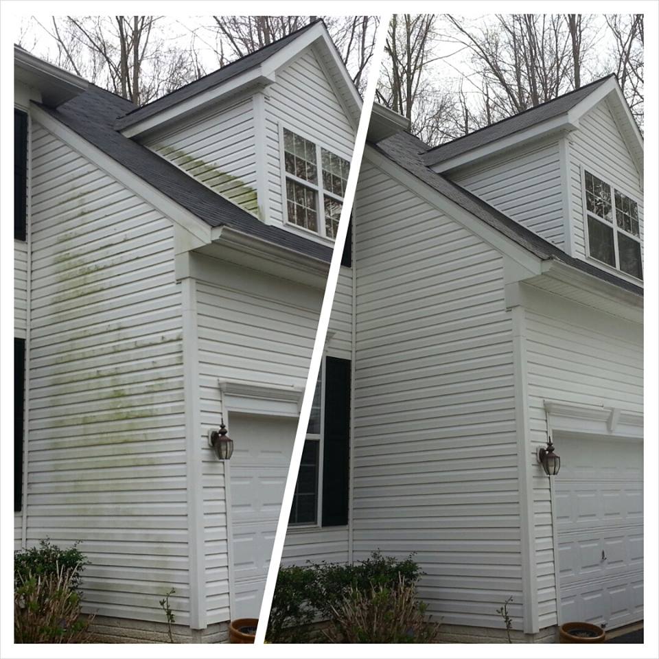 Siding wash