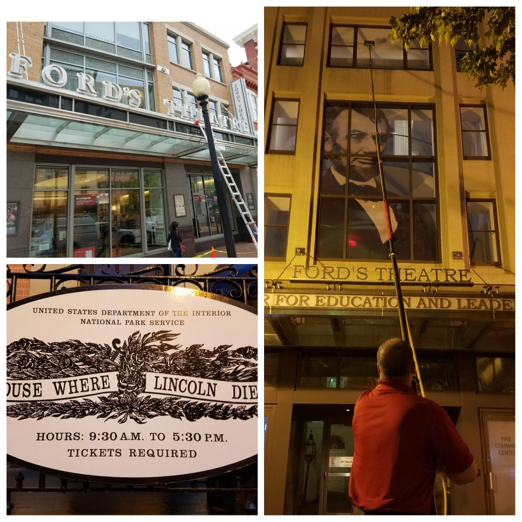 Window Cleaning Ford's Theatre Washington DC